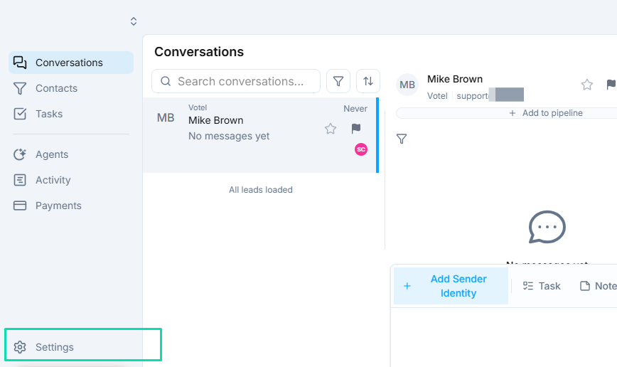 Accessing Sender Identities 2